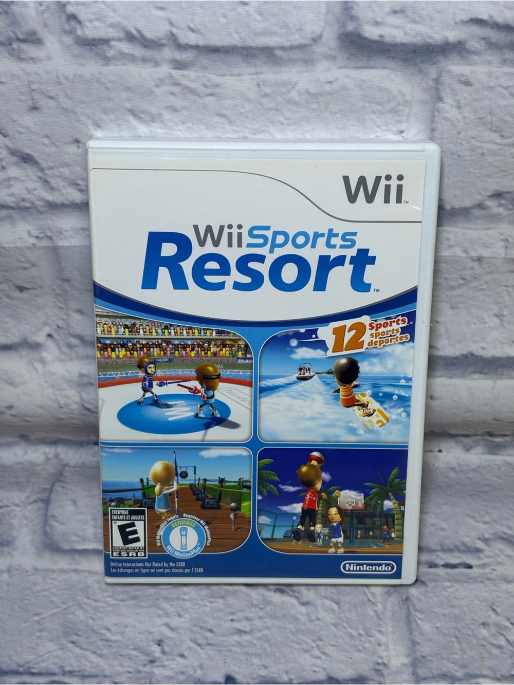 Nintendo Wii Sports Resort With Case And Manual Tested Video Game